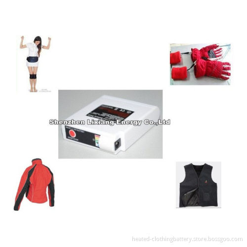 Rechargable 18650 Battery For Heated Jackets , 4-temperature Adjustable